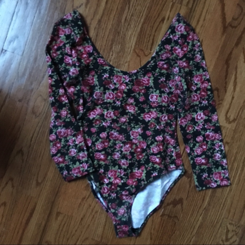 Floral bodysuit